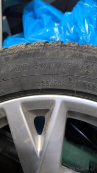 Zimná sadá kolies Audi 225/50R17 - 3