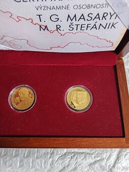 Zlate mince Masaryk a Štefanik - 3