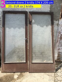 Železné dvere a kovová brána - 3