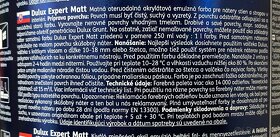 Predám nepoužitú farbu DULUX Expert Matt - zelená, 1l - 3