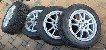 Hliníkové disky zn. Mercedes + takmer nové pneumatiky - 3