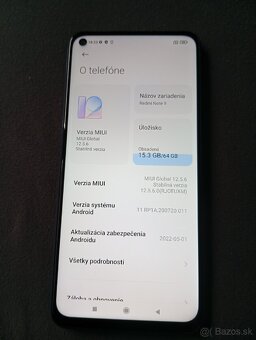Redmi note 9 Aurora Blue - 3