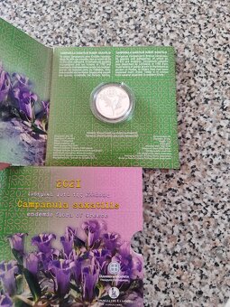 5 Euro Grécko 2021 - Campanula saxatilis (BU) - 3