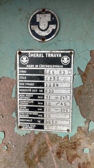 Predám excentrický lis LEN 63C - 3