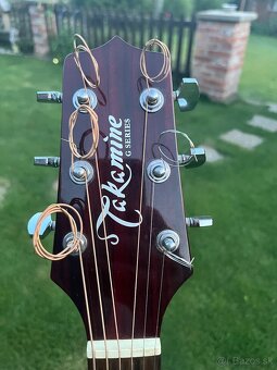 elektroakusticka gitara Takamine G series wine red - 3