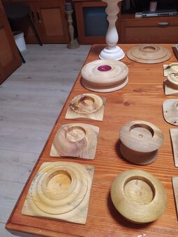 Drevené svietniky - 3