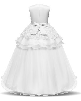 Bohatoriasene zdobene šaty prijimanie rôzne veľkosti - 3