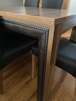 Stol a stoličky 6ks - 3