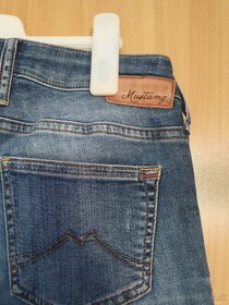 Bedrové jeansové nohavice 3 - 3