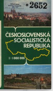 KÚPIM mapy ČSSR a atlas z 80. rokov (podrobnosti v texte) - 3