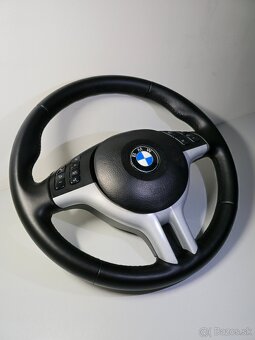 Športový kožený volant bmw e39 e46 e53 - 3