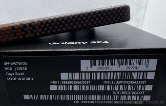 SAMSUNG GALAXY S24 onyx black 8/128GB - 3