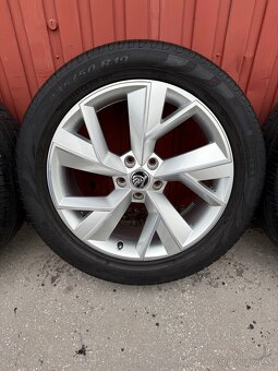 Originál elektróny Skoda Kodiaq R19 ET43 7J LETNÉ 235/50 R19 - 3