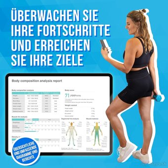 Diagnostická Smart osobná váha s rukoväťou / APP - 3