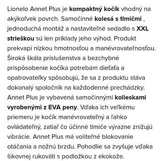 Športový kočík LIONELO - 3