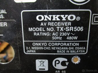 ONKYO TX-SR506 nahradni diel - 3