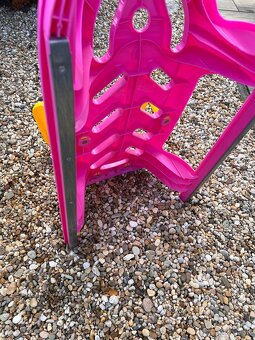 Plastové sane s operadlom - 3