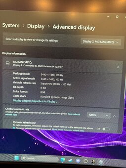 34" MSI Optix MAG341CQ - 3