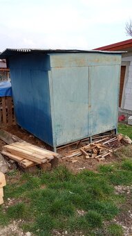 Stavebná plechová búda - 3