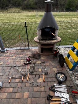 Záhradný krb Norman + prislušenstvo - 3