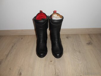 Predam nove damske kozene moto cizmy znacky IXS TOUR - 3