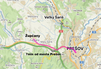 Slnečný pozemok s krásnym výhľadom na okolie obec Župčany - 3