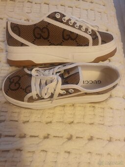Tenisky Gucci na platforme - 3