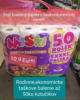 Toaletny papier-Wc Papier 50roliek - 3