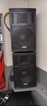 Predám aktivne reprobedne soundking 1200w - 3
