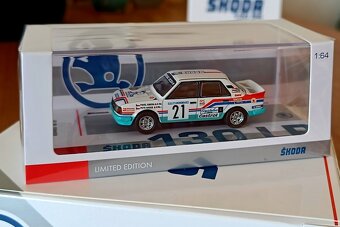 REZERVACE - Škoda 130 LR n. 21 rally Bohemia 1986 - nové - 3