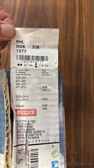 Plisova roleta Velux FHL M08 1577 - 3