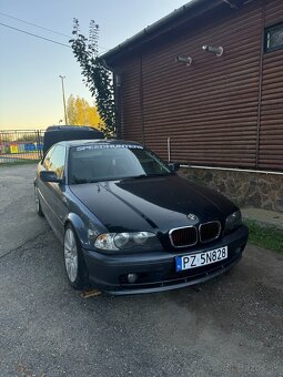 BMW E46 Coupe drift winter pekáč zvarenka 320i zábava šport - 3