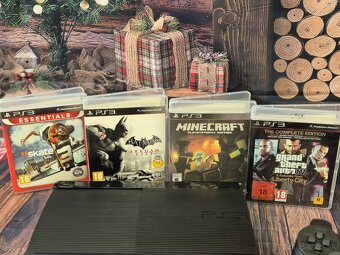 Playstation 3 Super Slim 500GB, 1 ovládač, GTA 4, Minecraft - 3