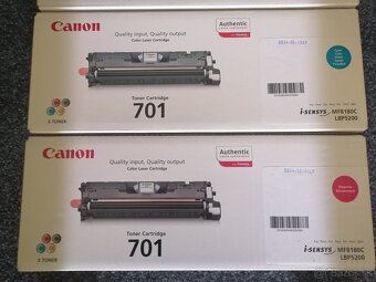 Predám nové náplne do tlačiarne canon - 3