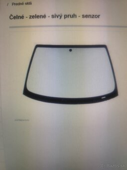 Mercedes c w203 okno - 3