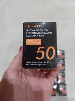 Prúžky do glukomera TD - 4335 - 3