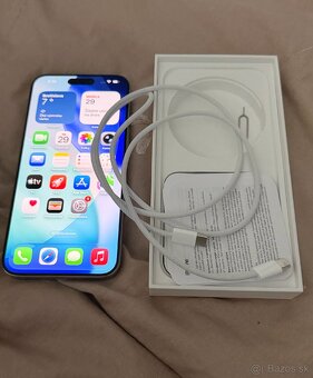 Predám Iphone pro max 256 gb - 3