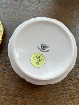 Ružový porcelán, cukornička - 3