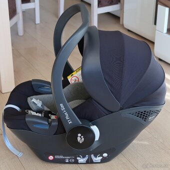 ZOPA X1 Plus i-Size Rocky Grey - vajíčko - 3