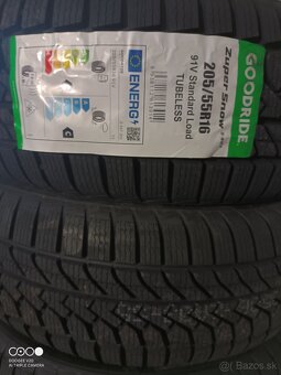 Alu disky 5x112 r16 + NOVÉ zimné pneu - 3