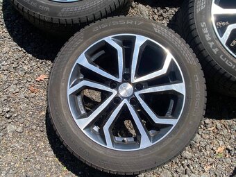 133. sada zimní kola 215/55 r17 5x112 Dezent - 3