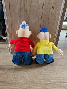PAT a MAT a Teletubbies plysove postavicky - 3