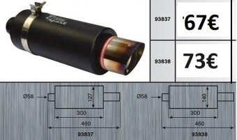 Sportovy Vyfuk Mugen VM sport 93837 / 93838 - 3