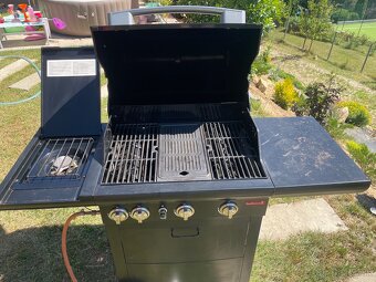 Plynový gril Barbecook – 4-horákový + bočný varič - 3