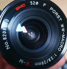 Objektívy na Fujica FX - 3