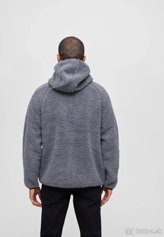 BRANDIT Teddyfleece Worker Jacket Antracit - 3