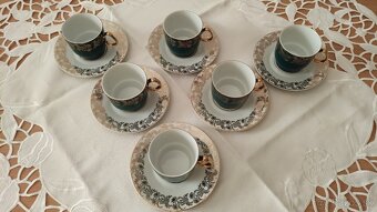 Čajová, kávová porcelánová súprava - 3