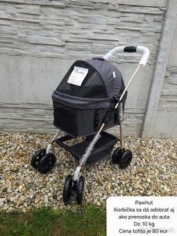 Kočíky pre psy Pawhut - 3