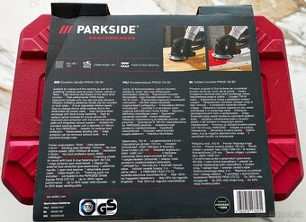 Excentrická bruska Parkside Performace Nová - 3