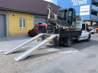 Minibager Bobcat E19 + ford transit kiper - 3